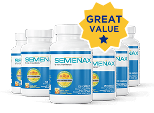 Semenax - 6 Bottles - 180 Day Supply